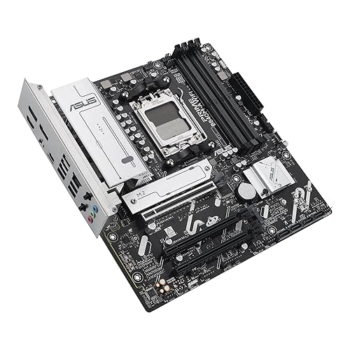ASUS Prime B840M-A WiFi-CSM AMD AM5 B840 mATX Motherboard, Advanced AI Ready, DDR5, PCIe 4.0 Ready, Three M.2 Slots, Wi-Fi 6E, 2.5Gb LAN, DisplayPort, HDMI™, USB 5Gbps Type-C®, BIOS Flashback™