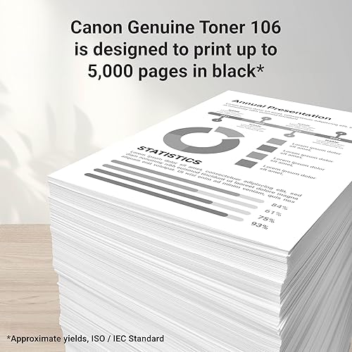 Genuine Canon Toner Cartridge 106 - Black
