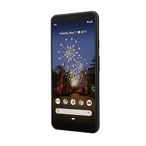 Google Pixel 3a XL 64GB Just Black Unlocked Smartphone (Renewed) Black 3a XL
