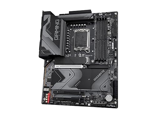 GIGABYTE Z790 Gaming X AX (LGA 1700/ Intel/ Z790/ ATX/ DDR5/ M.2/ PCIe 5.0/ USB 3.2 Gen2X2 Type-C/Intel Wi-Fi 6E/ 2.5GbE LAN/Q-Flash Plus/EZ-Latch Plus/Gaming Motherboard)