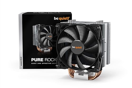 be quiet! Pure Rock 2, BK006, 150W TDP, CPU Cooler, Brushed Aluminum, HDT Technology
