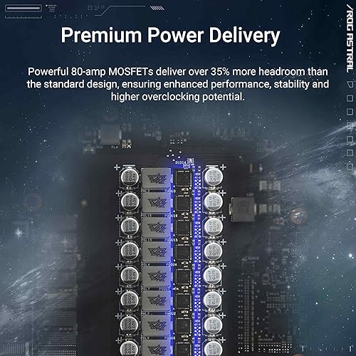 ASUS ROG Astral GeForce RTX™ 5090 White OC Edition Gaming Graphics Card (PCIe® 5.0, 32GB GDDR7, HDMI®/DP 2.1, 3.8-Slot, 4-Fan Design, Axial-tech Fans, Patented Vapor Chamber)