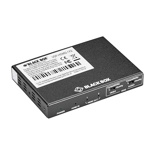 Black Box HDMI 2.0 4K60 1x2 Splitter