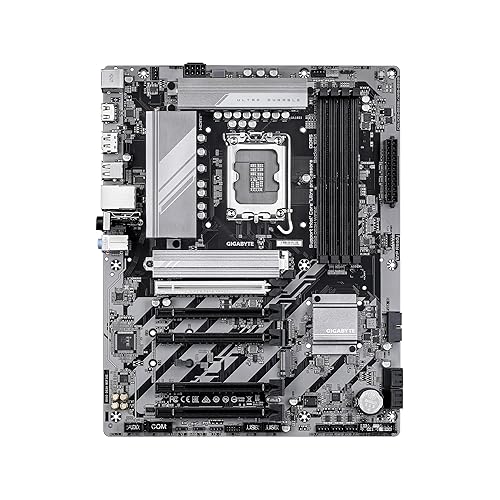 GIGABYTE B860 DS3H WIFI6E Intel Core Ultra (Series 2) LGA 1851 Motherboard, ATX, DDR5, 3X M.2, PCIe 5.0, USB-C, WIFI6E, 2.5GbE LAN, EZ-Latch