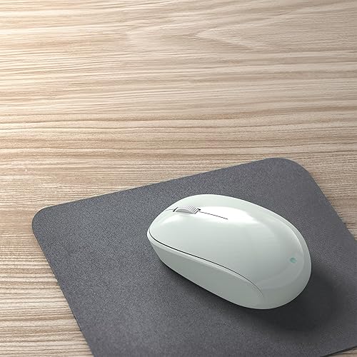 Incase Bluetooth Mouse - Designed by Microsoft - Compact, Comfortable, Right/Left Hand Use, 4-Way Scroll Wheel, Wireless Bluetooth Mouse for PC/Laptop/Desktop, Mac/Windows Computer (Mint)