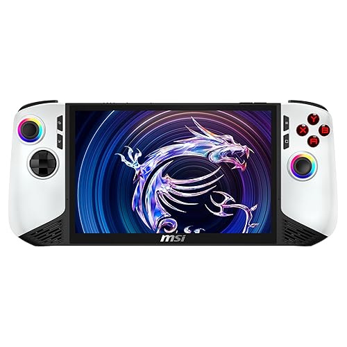 MSI Handheld Claw 8 AI+ A2VM Polar Tempest Edition, 8 FHD+ 120Hz, Intel® Core™ Ultra 7-258V, 32GB LPDDR5x Memory, 2TB NVMe SSD, WiFi 7, Windows 11 Home