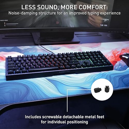 CHERRY XTRFY MX 3.1 Mechanical Wired Gaming Keyboard | New MX2A Switches (Black, MX2A Brown) MX2A Brown Black
