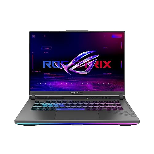 ASUS ROG Strix G16 (2023) Gaming Laptop, 16” 16:10 FHD+ 165Hz, GeForce RTX 3050, Intel Core i7-13650HX, 16GB DDR5, 1TB PCIe SSD, Wi-Fi 6E, Windows 11, G614JJ-DS71-CA