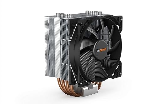 be quiet! Pure Rock 2, BK006, 150W TDP, CPU Cooler, Brushed Aluminum, HDT Technology