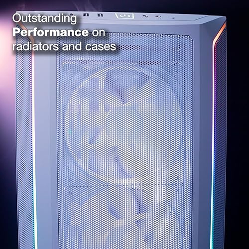 be quiet! Pure Wings 3 140mm PWM high-Speed White Fan | Speed-regulating Closed Loop Motor | High top-end Speed | Low Minimum RPM | Optimized Fan Frame | Extraordinary air Pressure | BL113 PW 3 140 PWM High-Speed White