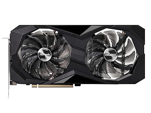 ASRock AMD Radeon RX 7600 Challenger 8GB OC GDDR6 DisplayPort HDMI 0dB Silent Cooling Graphics Card 128-bit 7680 x 4320 18 Gbps Graphics Card