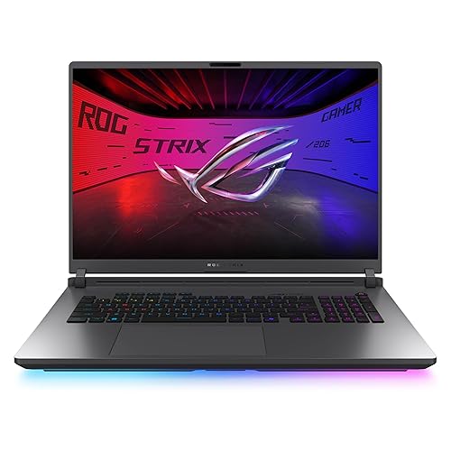 ASUS ROG Strix G18 (2025) Gaming Laptop, 18” ROG Nebula, NVIDIA® GeForce RTX™ 5070, Intel® Core™ Ultra 9 275HX, 32GB, 2TB, G815LP-XS97