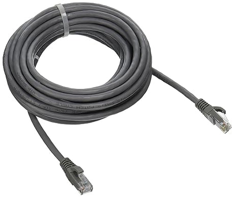 C2G 03971 Cat6 Cable - Snagless Unshielded Ethernet Network Patch Cable, Gray (20 Feet, 6.09 Meters) Grey UTP 20 Feet/ 6.09 Meters Grey