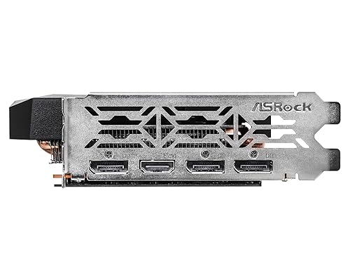 ASRock AMD Radeon RX 7600 Challenger 8GB OC GDDR6 DisplayPort HDMI 0dB Silent Cooling Graphics Card 128-bit 7680 x 4320 18 Gbps Graphics Card