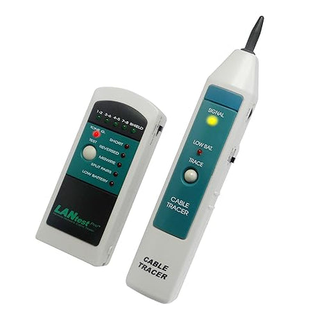 Hobbes 256652ATK-R LANtest Pro Remote Network Cable Tester with Tone Generator and Tone Tracing Probe
