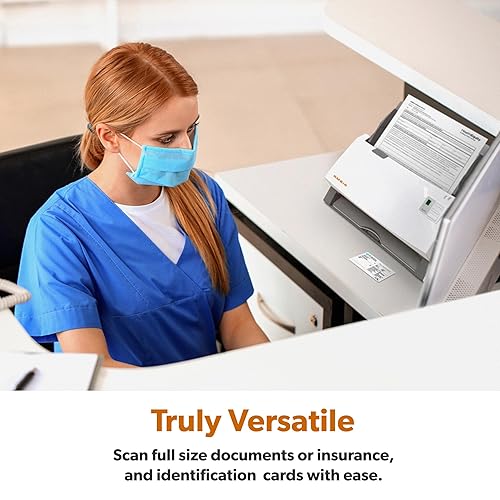 Ambir ImageScan Pro 340 40ppm High-Speed ADF Scanner for Windows PC and Mac