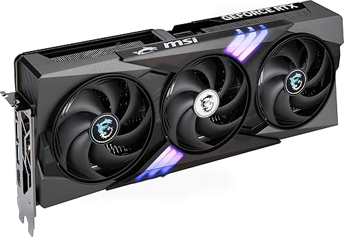 MSI Gaming RTX 5070 Ti 16G Gaming Trio OC Graphics Card (16GB GDDR7, 256-bit, Extreme Performance: 2580, DisplayPort x 3 2.1a, HDMI 2.1b, NVIDIA Blackwell Architecture)