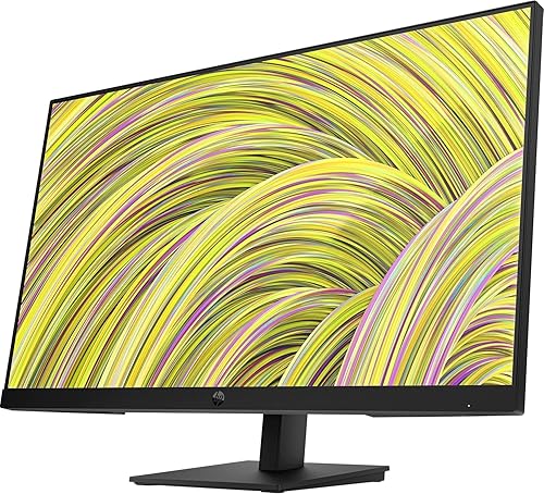 HP P27h G5 27 Full HD LCD Monitor - 16:9 - Black - 27 Class - in-Plane Switching (IPS) Technology - 1920 x 1080-16.7 Million Colors - 250 Nit - 5 ms - 75 Hz Refresh Rate - HDMI - VGA - D
