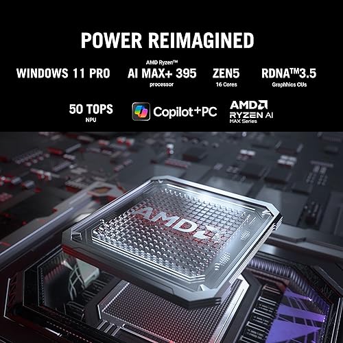 ASUS ROG Flow Z13 (2025) Gaming Laptop, 13-inch 2.5K 180Hz Nebula Display, AMD Ryzen AI Max 395+ Processor, 32GB RAM, 1TB Storage, Windows 11, GZ302EA-XS96