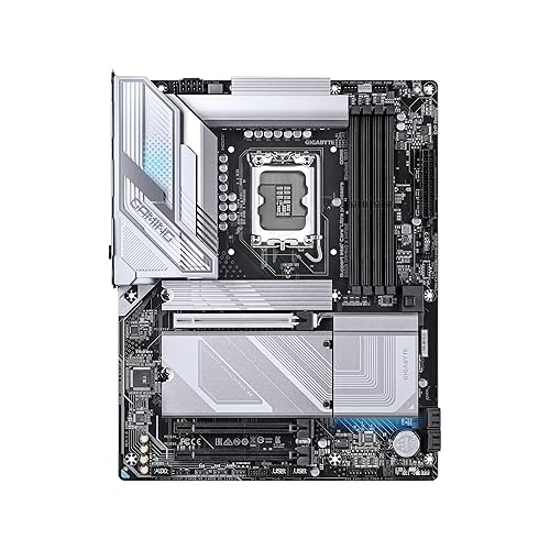 GIGABYTE B860 Gaming X WIFI6E Intel Core Ultra (Series 2) LGA 1851 Motherboard, ATX, DDR5, 3X M.2, PCIe 5.0, USB-C, WIFI6E, 2.5GbE LAN, EZ-Latch