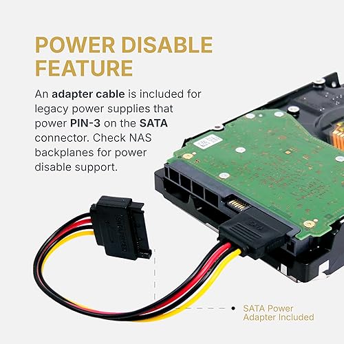 Western Digital Ultrastar DC HC580 WUH722424ALE604 0F62798 24TB 7.2K RPM SATA 6Gb/s 512e 3.5in Enterprise Hard Drive