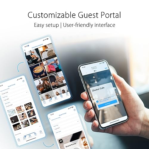 ASUS ExpertWiFi EBR63 AX3000 WiFi 6 Business Router - Custom Guest Portal & SDN, Easy Setup and Remote Management, Scalable with ExpertWiFi AiMesh