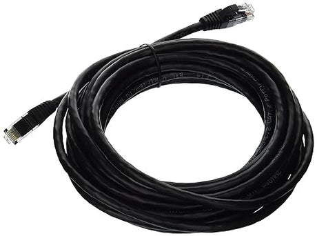 C2G 03987 Cat6 Cable - Snagless Unshielded Ethernet Network Patch Cable, Black (20 Feet, 6.09 Meters) UTP 20 Feet/ 6.09 Meters Black