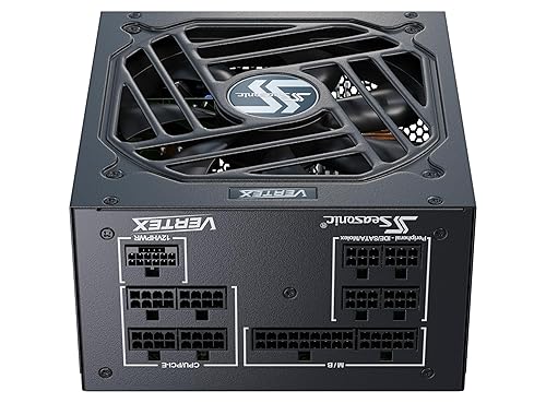 Seasonic Vertex GX-750 | 750W | 80+ Gold | ATX 3.0 & PCIe 5.0 Ready | Full-Modular | ATX Form Factor | Low Noise | Premium Japanese Capacitor | Nvidia RTX 30/40 Super & AMD GPU Compatible Vertex Gold 750W