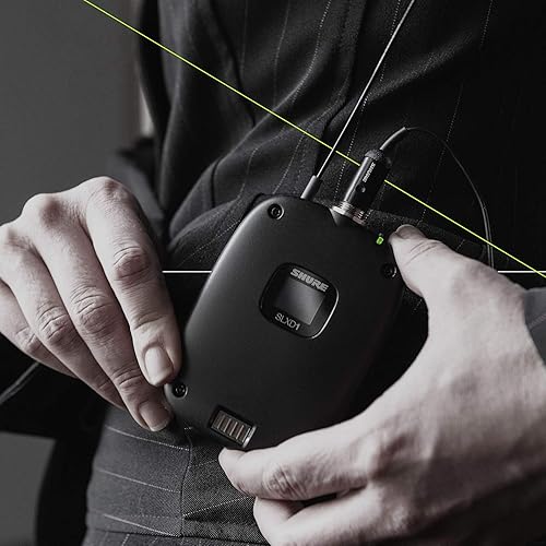 Shure SLXD14/SM35 Wireless Microphone System with Bodypack and SM35 Headworn Mic G58 Band (470-514 MHz)