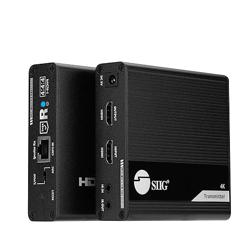 SIIG ipcolor 4K HDMI 2.0 Extender Daisy Chain Transmission Kit