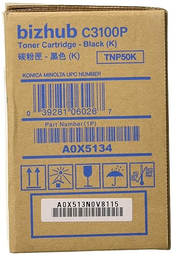 Konica Minolta Tnp50k Black Toner