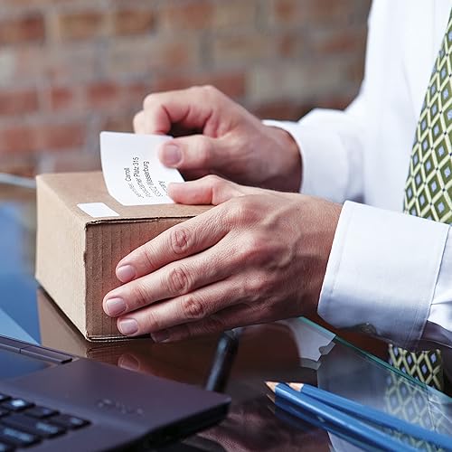 DYMO Authentic LabelWriter Standard Shipping Labels for LabelWriter Label Printers (30256), White, 2-5/16'' x 4'', 24 Rolls of 300