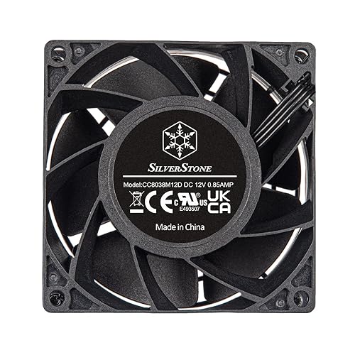 SilverStone Technology FHS 80X High Performance 80mm x 38mm PWM Industrial/Server Fan, SST-FHS80X