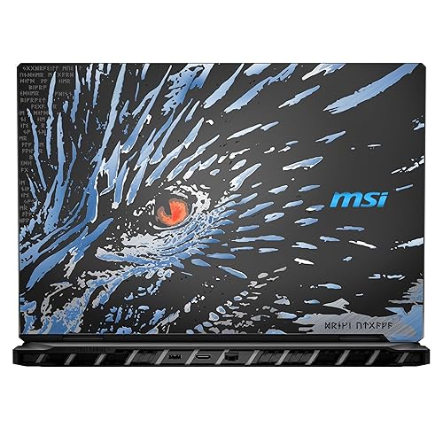 MSI Titan 18 HX Dragon Edition Norse Myth 18 UHD+ 120Hz Mini LED Gaming Laptop, Intel Core Ultra 9-285HX, RTX 5090, 96GB (48GB*2) DDR5 6400MHz, 2TB Gen5x4 + 4TB(2TB*2) Gen4x4 NVMe PCIe SSD, Win11 Pro