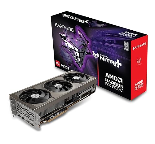 Sapphire 11349-01-20G Nitro+ AMD Radeon™ RX 9070 Gaming OC Graphics Card with 16GB GDDR6, AMD RDNA 4