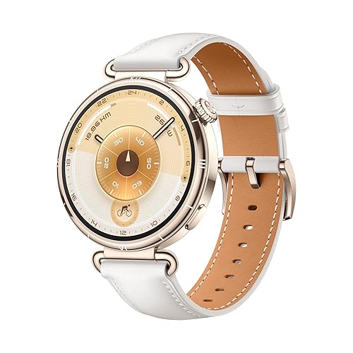 HUAWEI Watch GT 6 Smart Watch, up to 14 Days Battery Life, GPS Smart Watches with 100+ Sports Mode, Cycling, iOS & Android Compatible, Emotional Wellbeing, Health Monitoring, 41mm, White White GT6 41mm