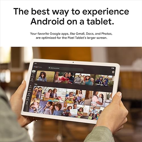 Google Pixel Tablet - Android Tablet with 11-Inch Screen and Extra-Long Battery Life - Porcelain - 8 GB RAM - 128 GB Porcelain 128 GB Pixel Tablet