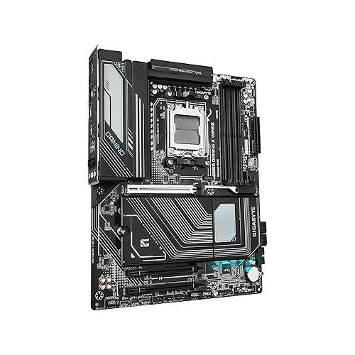 GIGABYTE B850 Gaming X WIFI6E AMD AM5 LGA 1718 Motherboard, ATX, DDR5, 3X M.2, PCIe 5.0, USB-C, WIFI6E, 2.5GbE LAN, EZ-Latch, 5-Year Warranty