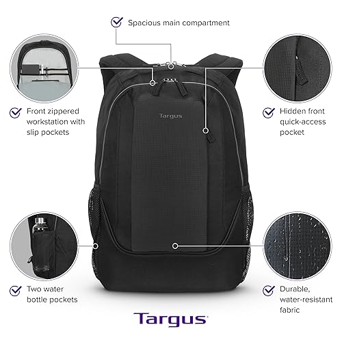 Targus Laptop Backpack 16 Inch Ascend Black Ascend Business Backpack