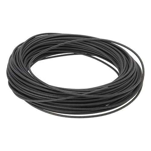 Panduit T25R-C20Y Spiral Wrap, Fire Resistant Polyethylene, 0.25 x 100', Black