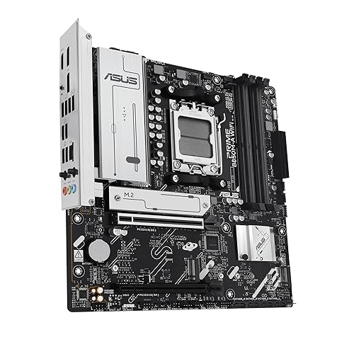 ASUS Prime B850M-A WiFi-CSM AMD AM5 B850 mATX Motherboard, DDR5, PCIe 5.0 Ready, 3X M.2, Wi-Fi 6E, 2.5Gb LAN, DisplayPort, HDMI™, USB Type-C®, ASUS Control Center Express Remote IT Management mATX PRIME B850M-A CSM|M.2 x3|WiFi 6E