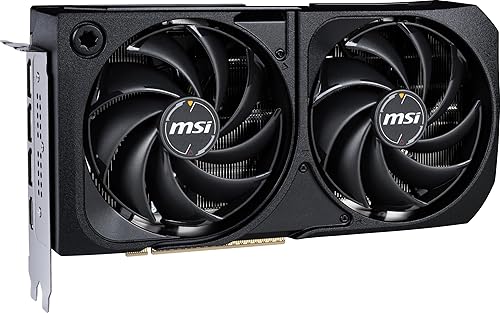 MSI Gaming RTX 5070 12G Shadow 2X OC Graphics Card (12GB GDDR7, 192-bit, Extreme Performance: 2557 MHz, DisplayPort x3 2.1a, HDMI 2.1b, NVIDIA Blackwell Architecture)
