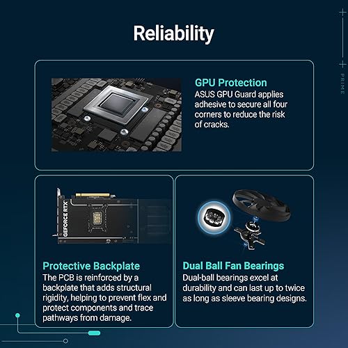 The SFF-Ready ASUS Prime GeForce RTX™ 5070 OC Edition 12GB GDDR7 Graphics Card (PCIe® 5.0, 12GB GDDR7, HDMI®/DP 2.1, 2.5-Slot, Axial-tech Fans, Dual BIOS)