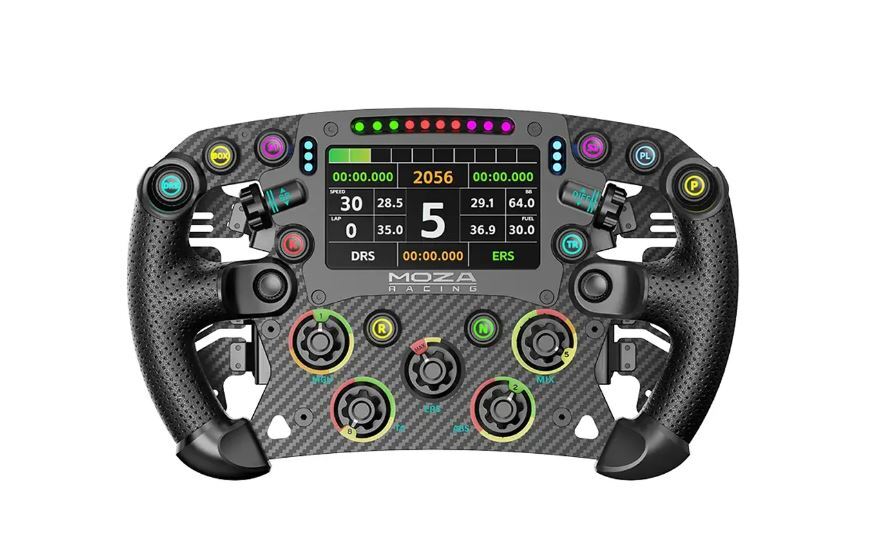 MOZA RACING RS068 Game - FSR V2 Formula Wheel 280mm standard 4.3 Display Retail