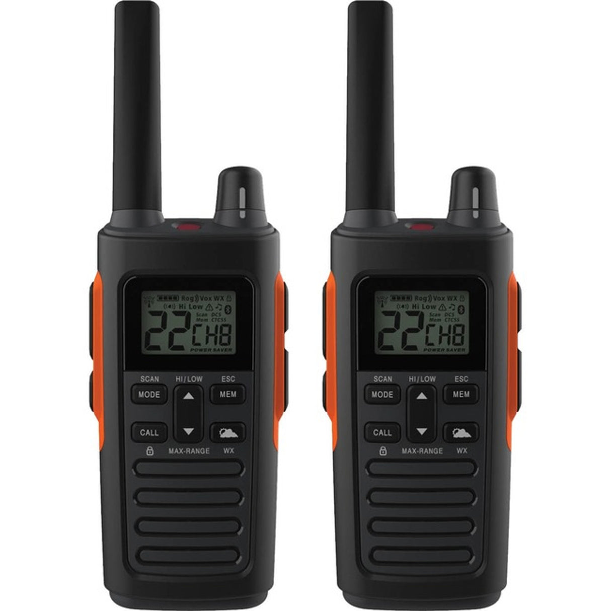 Cobra RX680 Rugged Waterproof Walkie-Talkie Radios - Pair
