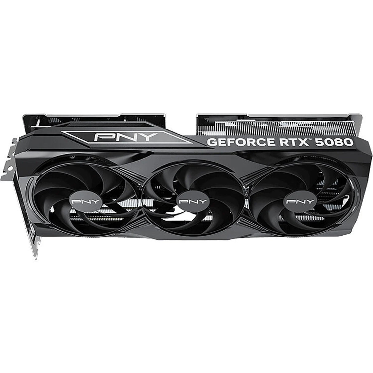 PNY NVIDIA GeForce RTX 5080 Graphic Card - 16 GB GDDR7 - 7680 x 4320 - 2.30 GHz Core - 2.62 GHz Boost Clock - 256 bit Bus Width - PCI Express 5.0 x16 - DisplayPort - 3 x DisplayPort - HDMI