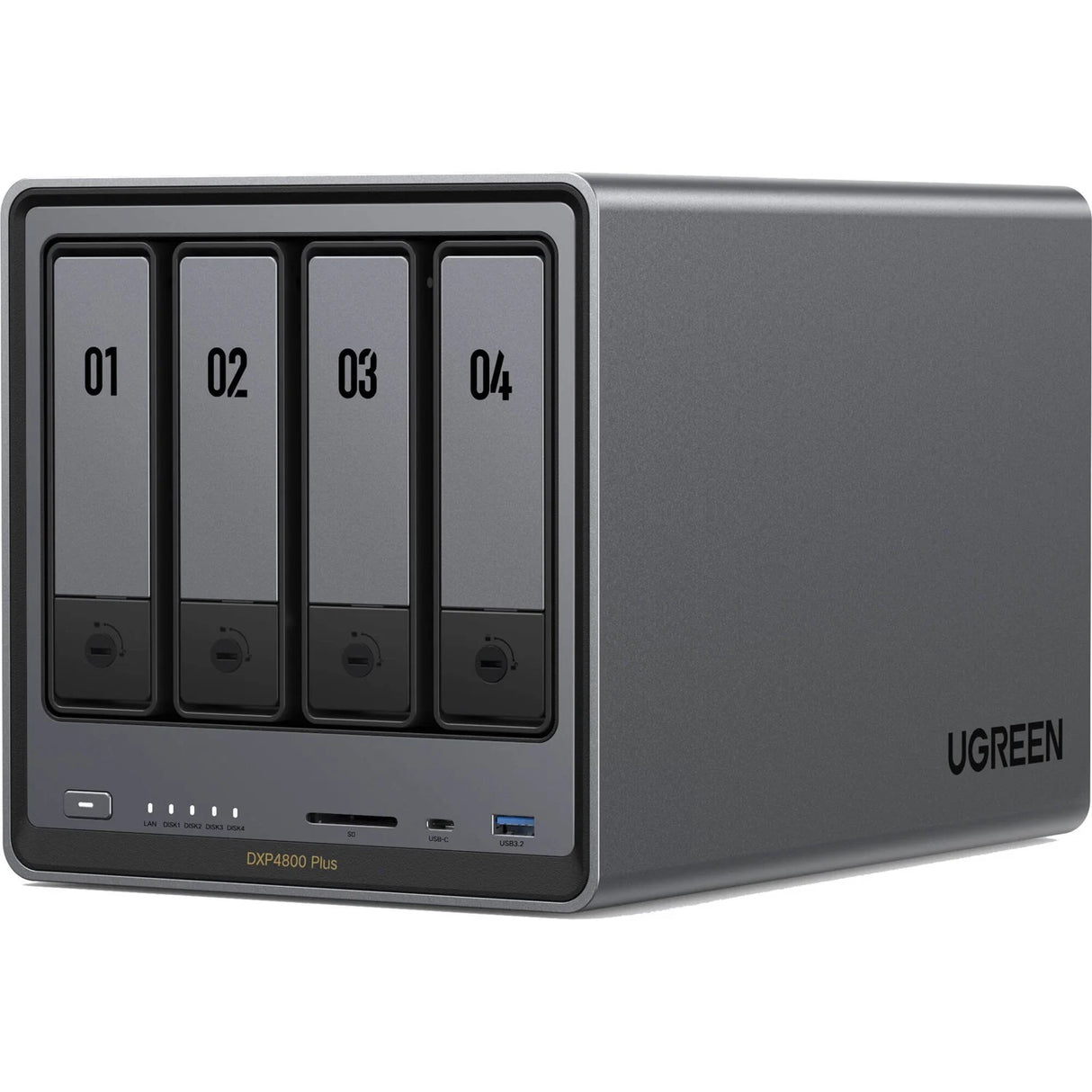 Ugreen Nasync Dxp4800 Plus 4-bay Nas Network Attached Storage Enclosure