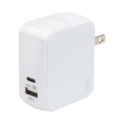 iStore Targus USB-C 18W/ USB-A 12W Dual USB Wall Charger