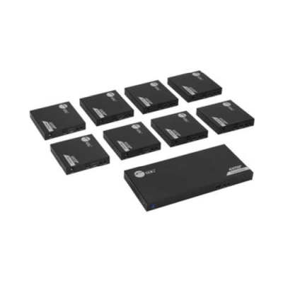 Siig 1x8 HDMI Splitter Over Cat6 Extender With Loopout, IR, ARC & RS-232 CE-H27B11-S1