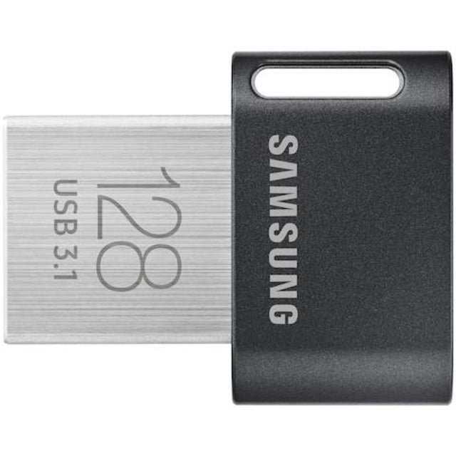 Samsung FIT Plus USB 3.1 Flash Drive, 128GB - MUF-128AB/AM